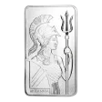 10 oz Silver Bar - Britannia & Liberty