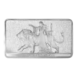 2024 Una and the Lion 10 oz Silver Bullion Minted Bar - Pre-Owned