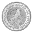 2009 Kookaburra 1 Ounce Silver Uncirculated Coin 1990 Design Perth Mint - Pre-Owned
