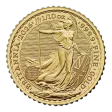 1/10 oz United Kingdom Gold Britannia Bullion Coin (Various Years)