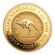 2009 2 oz Australian Gold Kangaroo Nugget Bullion Coin