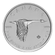Pre-Owned 2020 Canadian Goose 2oz Silver Coin - VAT Free