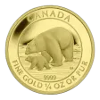 1/4 oz Canada Gold Polar Bear Coin (Any Year)