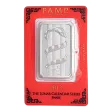 2013 1 oz PAMP Lunar Series "Year of the Snake" Silver Bullion Bar (Pre-Owned in Good Condition)