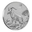 2027 1 oz Year of the Goat Platinum Coin - Lunar Series III