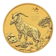 2027 Australian Lunar Goat 2oz Gold Coin
