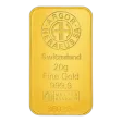 20g - 9999 gold - Switzerland - Minted Bar