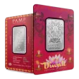 1oz Silver PAMP Diwali Lakshmi and Sacred Cow