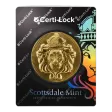 1oz Scottsdale Mint Stacker Gold Round