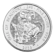 2023 GB 2oz Silver Royal Tudor Beasts The Yale of Beaufort *Various Condition*