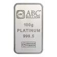 100 g ABC Platinum Minted Bar