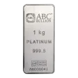1 kg ABC Platinum Minted Bar