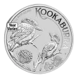 1 Kilo Silver Australia Kookaburra - BU (Random Year)