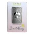 1 Oz PAMP Love Always Silver Bar