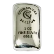 1 oz Goldsecure Cast Silver Bar 999.5