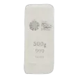 500g The Royal Mint Silver Cast Bar
