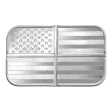 1-oz SilverTowne Divisible American Flag .999 Fine Silver Bar Sealed (1/4 oz x 4)