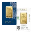 1 oz Gold Bar - PAMP Lady Fortuna Veriscan (Carded)