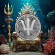 Scottsdale Mint 2025 Barbados Trident 1oz Silver Coin in Capsule (1oz)