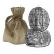 2 oz .999 Fine Silver - Egyptian Relic Goddess Bar - Hathor, Isis, Mut, and Ma'at