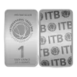 1 oz Silver International Trade Bullion (ITB) Bar