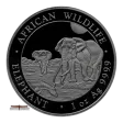 2026 Somalian Elephant 1oz Silver Bullion Coin