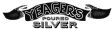 Yeager's Poured Silver logo