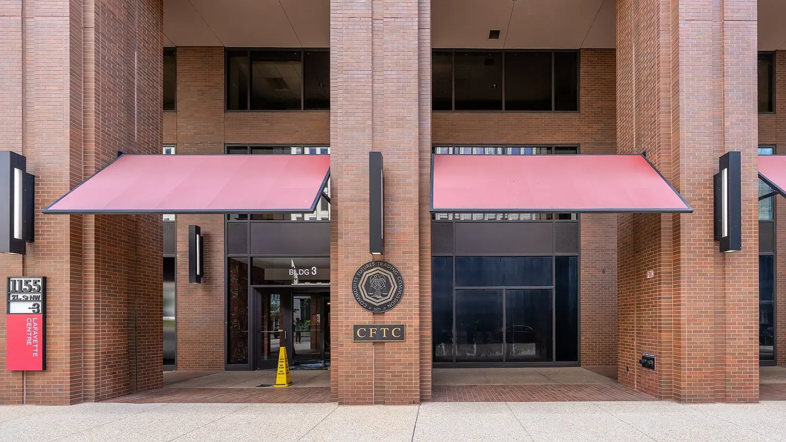 The headquarters of the Commodity Futures Trading Commission