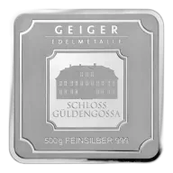 500g Geiger Original Silver Bar