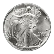 2000 Silver American Eagle - BU