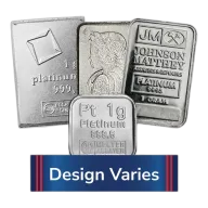 1-g Platinum Bar .9995 Secondary Market