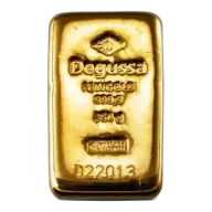 250g Gold Bar - Degussa Vintage Design
