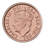 2023 King Charles III Coronation Crowned Head Quarter Sovereign