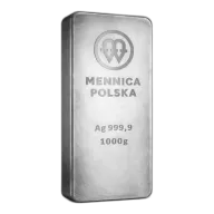 1 Kilo Silver Bar