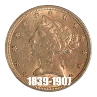 $5 Liberty Gold Random Date Circulated