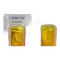 100g Metalor Gold Bar