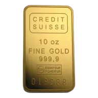 10 oz Credit Suisse Gold Bar