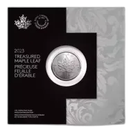 RCM 1oz Treasured Silver Maple Leaf - 2023