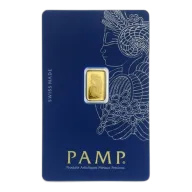 PAMP Suisse Fortuna 1g Gold Bar