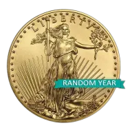 1/2 Oz American Eagle US Mint - 0.9167 (Random Year)
