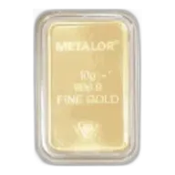 10g Gold Bar - Metalor