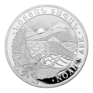 Pre-Owned Armenian Noah's Ark 1/2oz Silver Coin - Mixed Dates - VAT Free