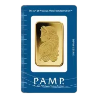 1 oz Gold PAMP Suisse Fortuna Bar