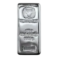 Germania Mint Silver Cast Bar - 1kg