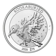 1 oz Zombucks World Kookaburied Silver Round
