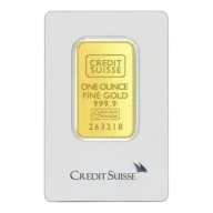 1 oz Credit Suisse Gold Bar