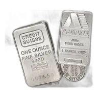1oz .999+ Assorted Our Choice Silver Bars