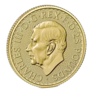 1/4oz Gold Coin Britannia King Charles III 2026 UK