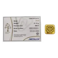 1 oz Metalor Gold Bar