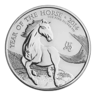 1oz Silver Coin Lunar Horse UK